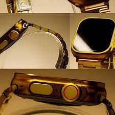 g9 Ultra Max Gold Edition Color Smartwatch 2.1 Inch Screen With Hryfi 1