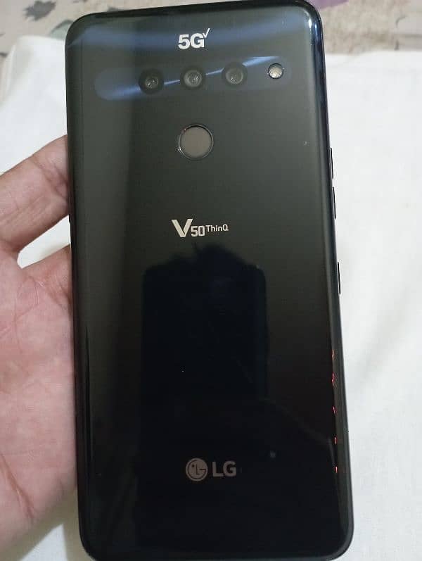 LG v50 thinq 6gb 128gb PTA approved 7