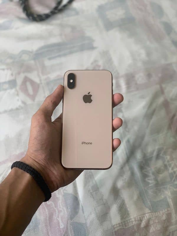 iphone xs 256 gb golden 3