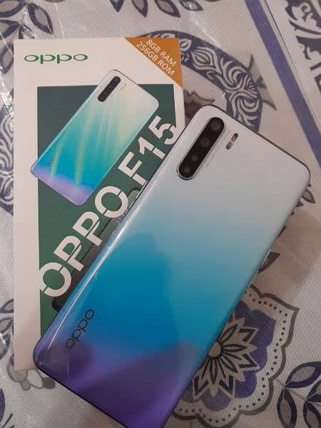 oppo f-15 Mobile diplay Fingerprint 8/256 with box 6