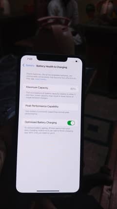 iPhone XS Max 64 gp 82 battery health