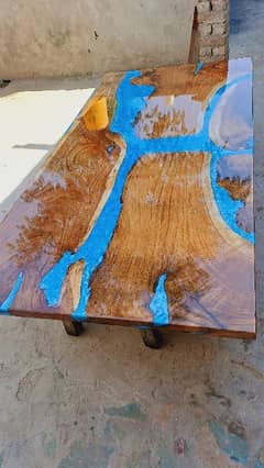 epoxy luxury dinning table contect 033.287. 098.77