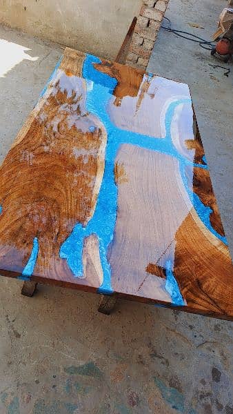 epoxy luxury dinning table contect 033.287. 098.77 3