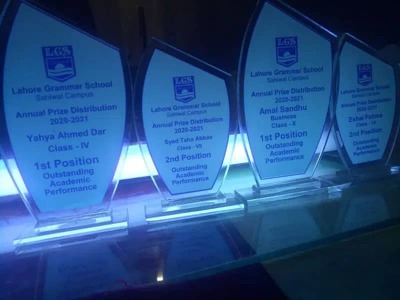 glass shields awards at low price 0