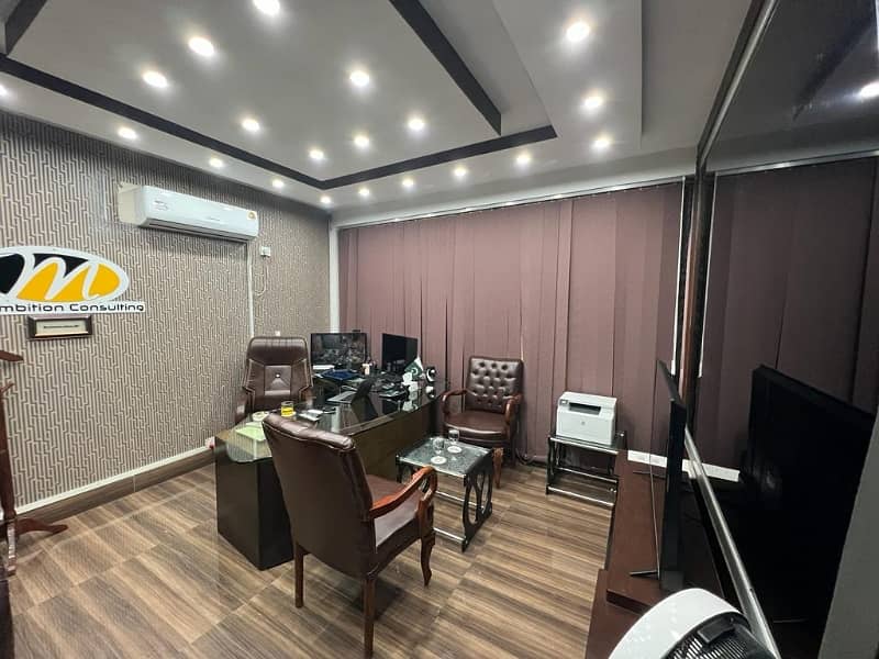 4 MARLA FULLY FURNISHED OFFICE FOR RENT 4