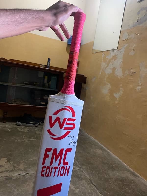 WS FMC Player Edition Origional Coconut Wood Bat For Sale 4