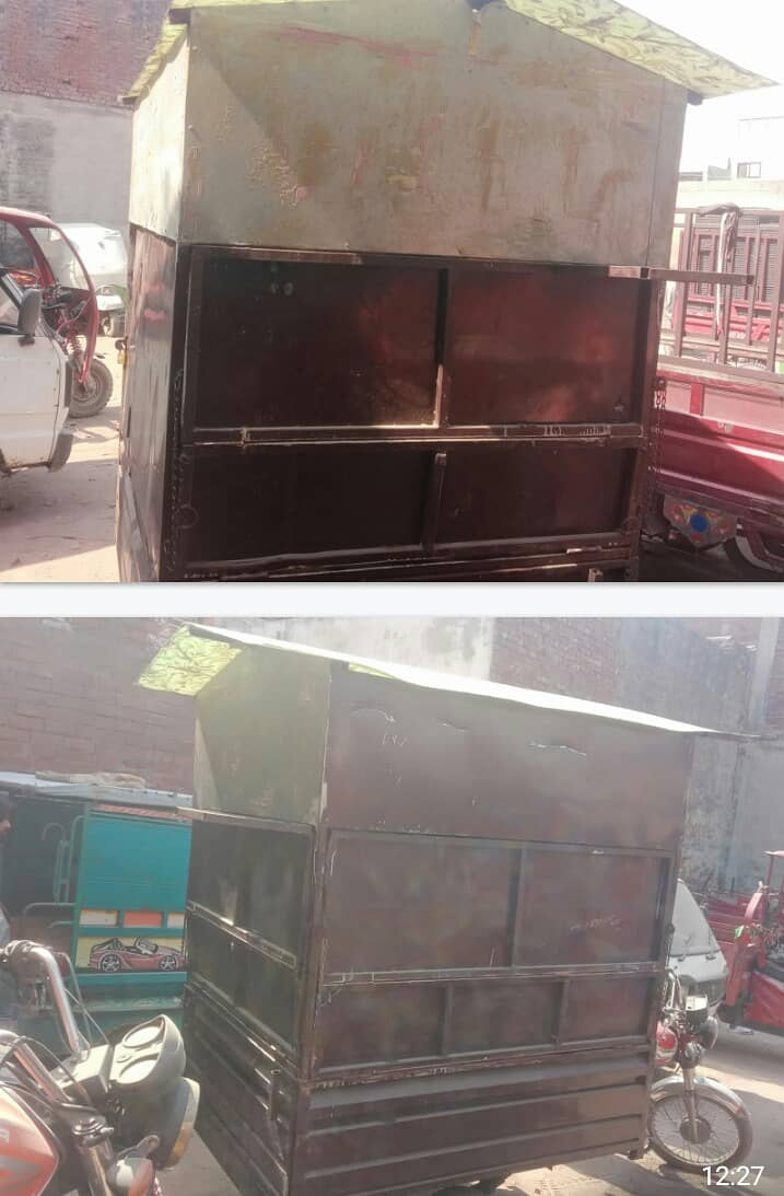 Rikshaw Food Truck /Container rikshaw like new condition 1