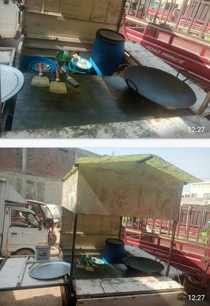 Rikshaw Food Truck /Container rikshaw like new condition 6