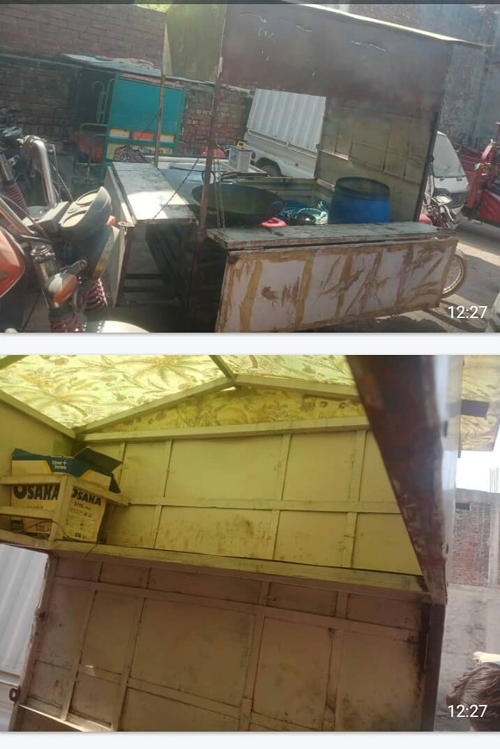 Rikshaw Food Truck /Container rikshaw like new condition 9