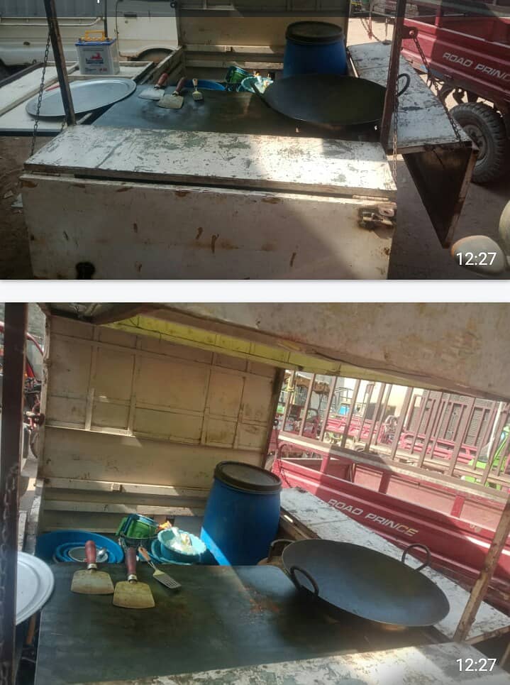 Rikshaw Food Truck /Container rikshaw like new condition 12