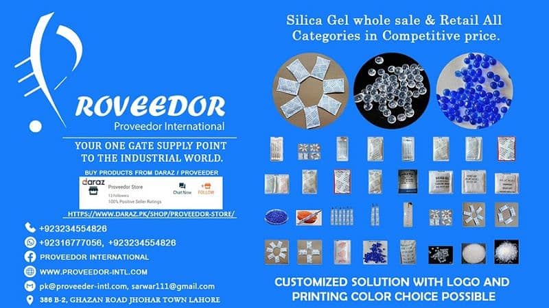 Silica gel stock for sale | Silica Packets | Whole sale rate 1