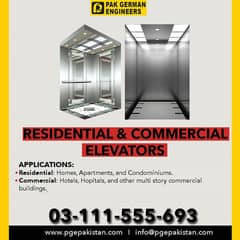 Elevator & Esclators for Home,Domestic, Commercial, Cargo application