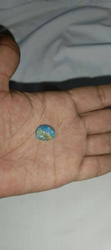 Original Irani Feroza Gemstone 100% Real Stone 1