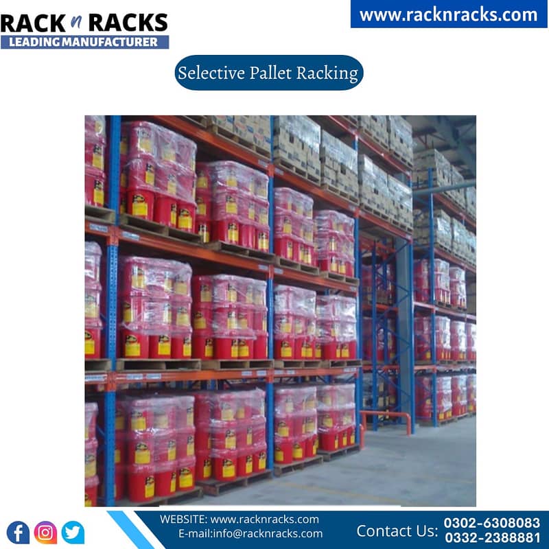 CHEMICAL STORAGE RACK PALLET RACK HEAVY DUTY STORAGE RACK RAW MATERIAL 12