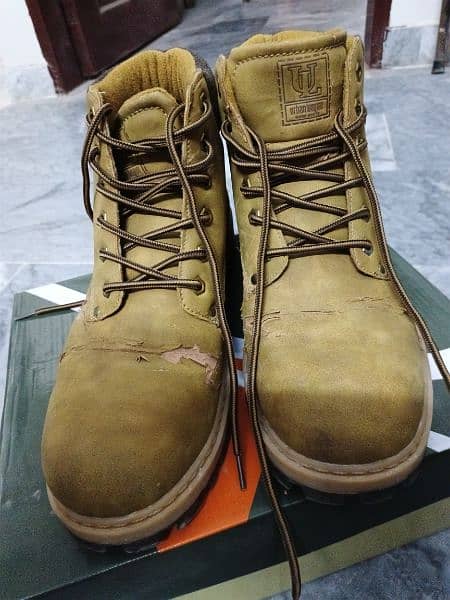 Urban League Work Boots/ Used condition 2