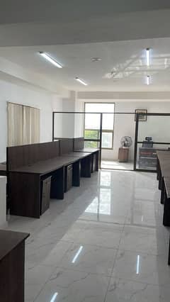 Fully Furnished Area 610 square Feet Brand New Corporation Office Available For Rent in Gulberg 3 Lahore 0