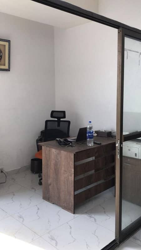 Fully Furnished Area 610 square Feet Brand New Corporation Office Available For Rent in Gulberg 3 Lahore 4