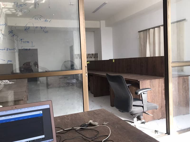 Fully Furnished Area 610 square Feet Brand New Corporation Office Available For Rent in Gulberg 3 Lahore 5