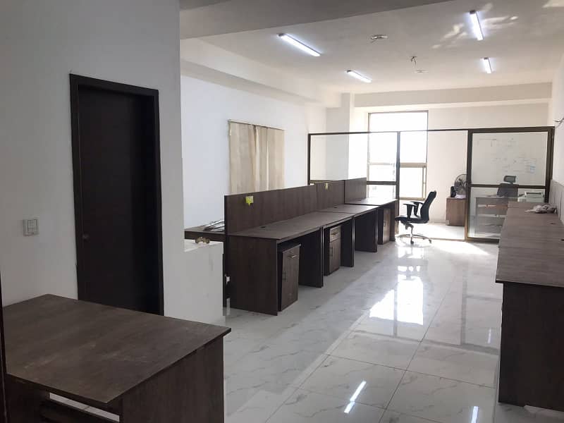 Fully Furnished Area 610 square Feet Brand New Corporation Office Available For Rent in Gulberg 3 Lahore 8