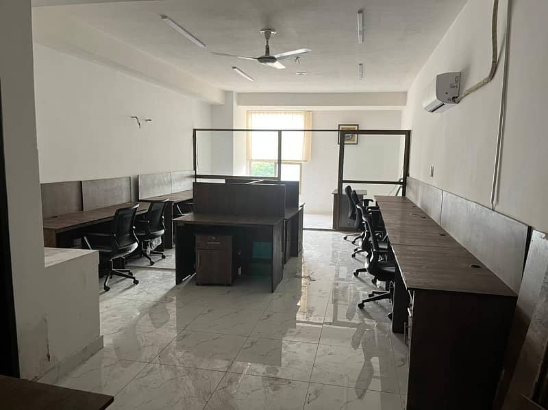 Fully Furnished Area 610 square Feet Brand New Corporation Office Available For Rent in Gulberg 3 Lahore 15