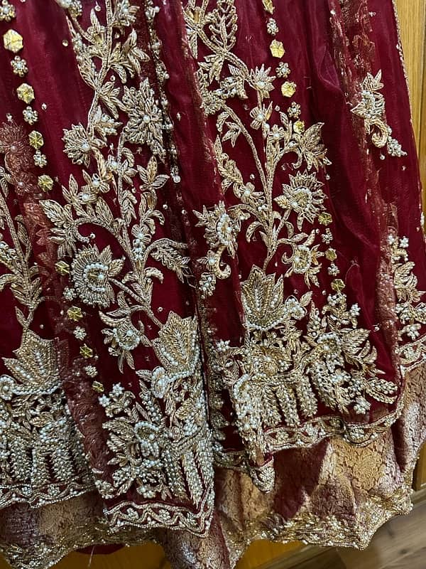 Bridal lehnga | Wedding dress | Barat dress | bridal lehnga for sale* 3