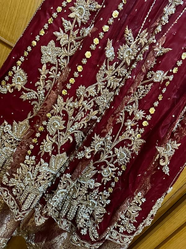 Bridal lehnga | Wedding dress | Barat dress | bridal lehnga for sale* 5