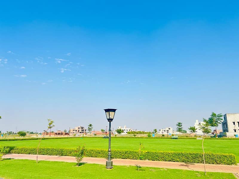 Facing Park Prime Location 1 Kanal Plot For Sale Golf Estate 2 Lake City Lahore 2