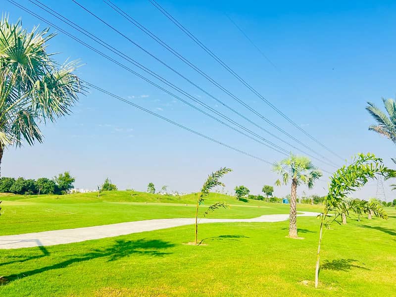 Facing Park Prime Location 1 Kanal Plot For Sale Golf Estate 2 Lake City Lahore 3