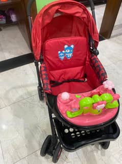 Foldable Baby Stroller/Pram – Brand New Condition