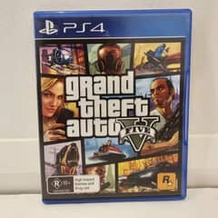 GTA V DVD FOR PS4