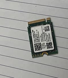 256GB NVMe  Pcl Gen3 x 4 | SSD - ( Used- like New ) 0