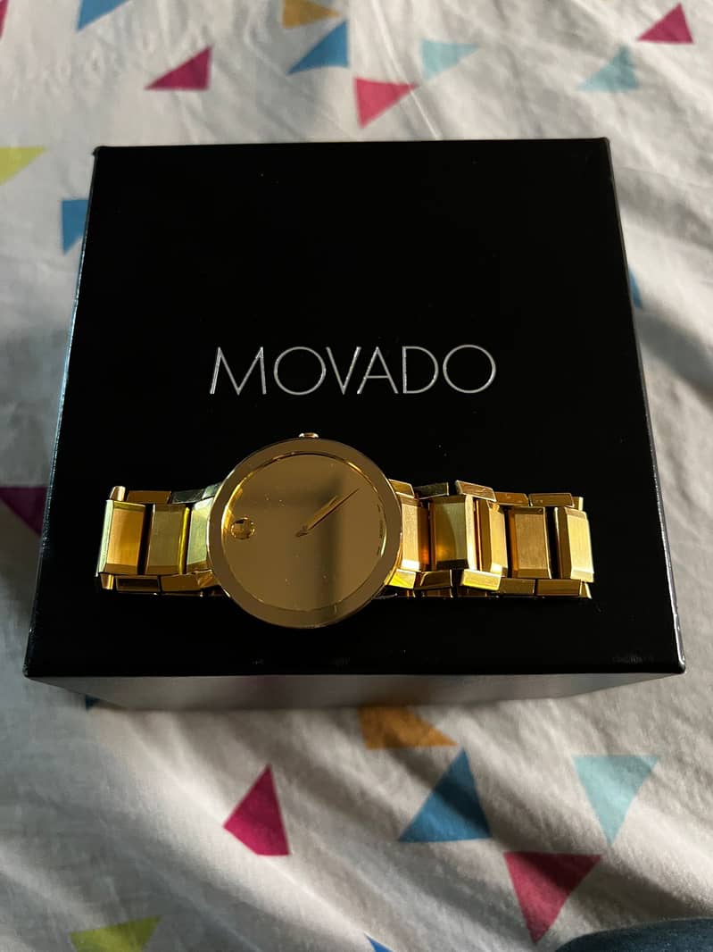 Movado / Luxury Watch / Mirror Dial / Men Watch / Branded Watch 1