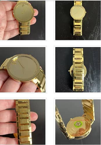 Movado / Luxury Watch / Mirror Dial / Men Watch / Branded Watch 6