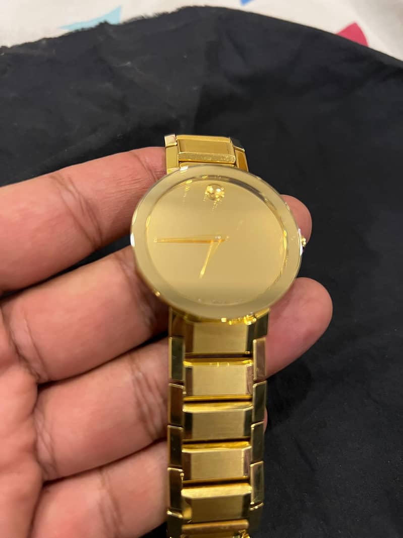 Movado / Luxury Watch / Mirror Dial / Men Watch / Branded Watch 5