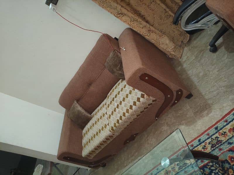 7 seater sofa set new condition 0