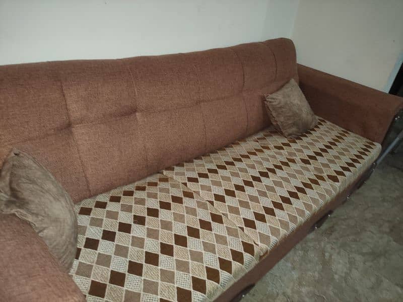 7 seater sofa set new condition 4