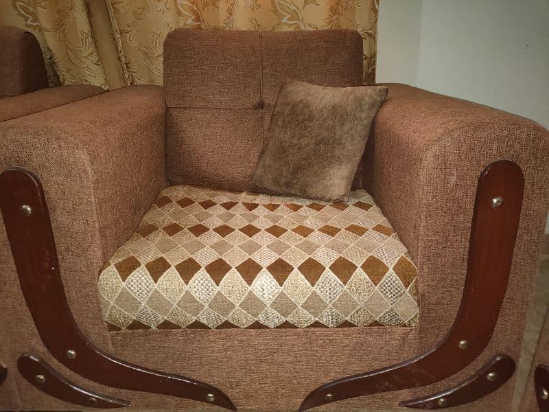 7 seater sofa set new condition 6