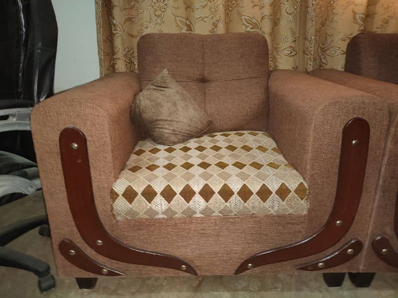 7 seater sofa set new condition 8