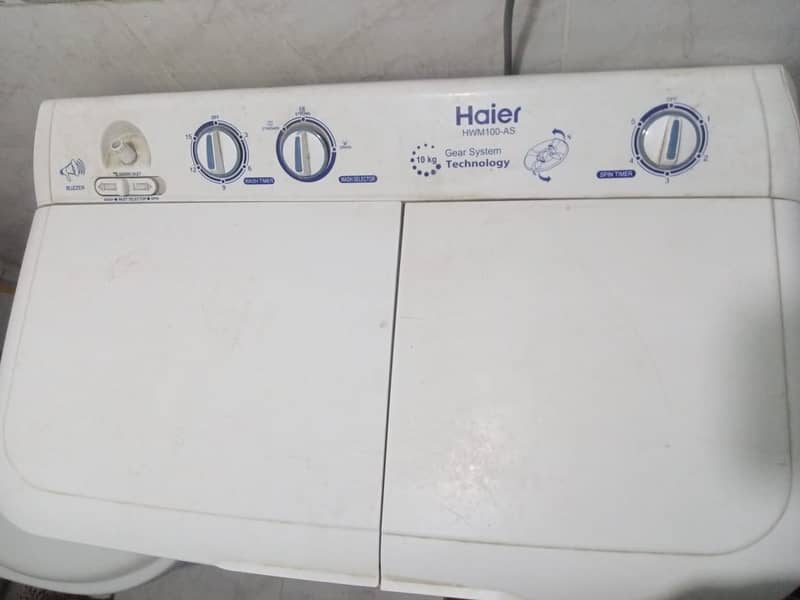 Haier washing and Dryer machine 10Kg Washing Capacity 1