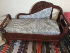 wooden Sofas set with Dewan