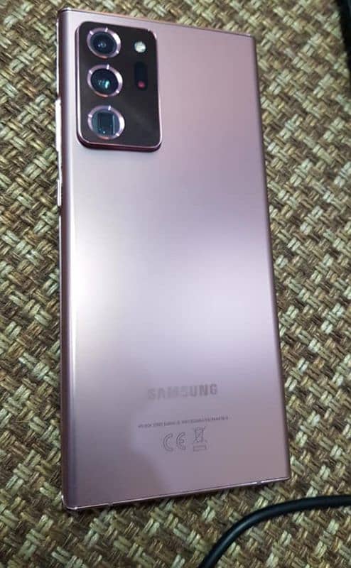 Samsung Note 20 ultra 12+256 full box Galaxy mobile 6