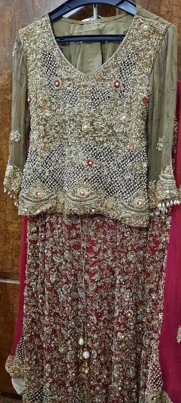 Bridal lehnga/ Lehnga/ Wedding Dress/ Bridal Lehnga/ Barat lehnga 1