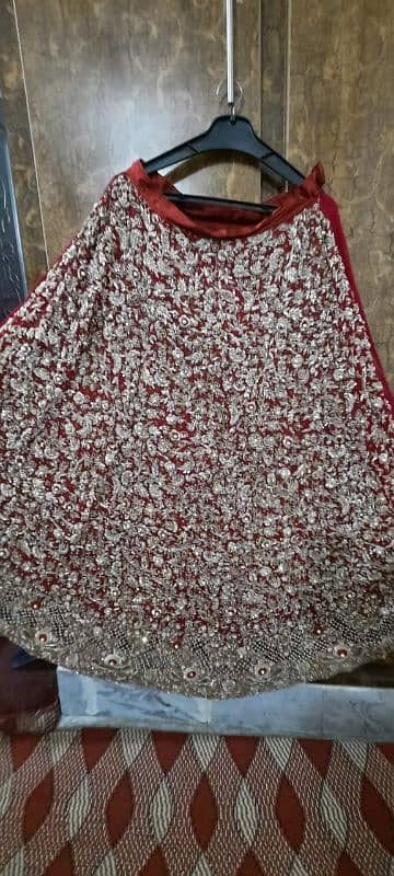 Bridal lehnga/ Lehnga/ Wedding Dress/ Bridal Lehnga/ Barat lehnga 4