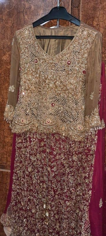 Bridal lehnga/ Lehnga/ Wedding Dress/ Bridal Lehnga/ Barat lehnga 6