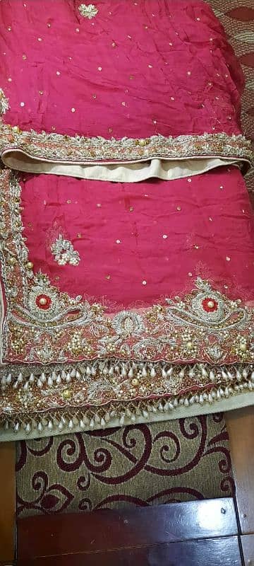 Bridal lehnga/ Lehnga/ Wedding Dress/ Bridal Lehnga/ Barat lehnga 9