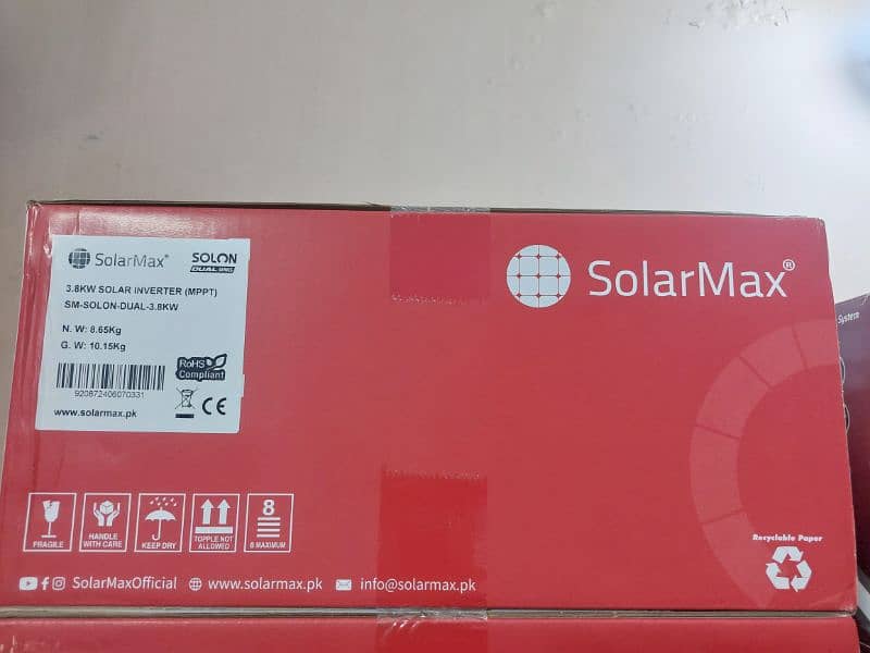 Solar Max Solon 3.8 KW PV 6000 IP-21 Hybrid Inverter 0