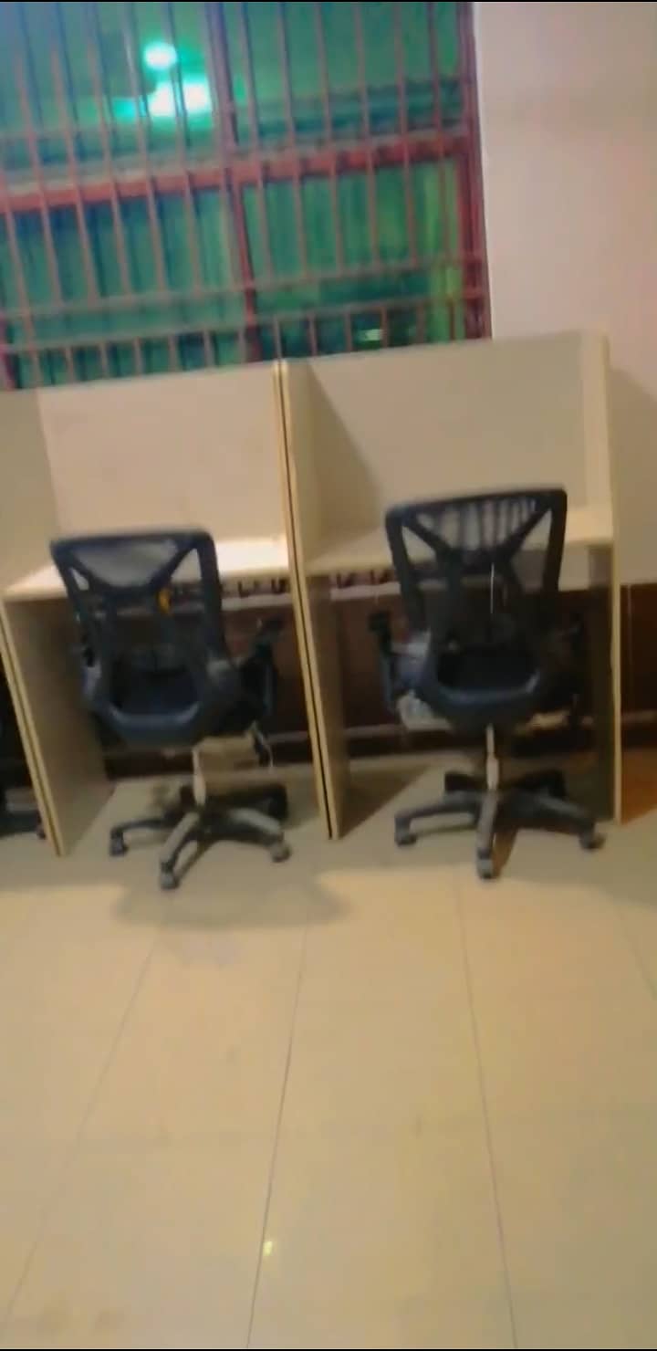 Call center Workstation Cabins only 1