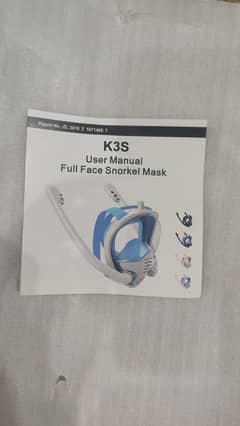 Swimming snorkel face mask