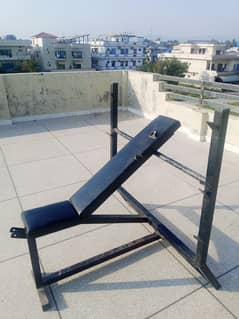 Bench press with 3 in 1 options