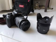 Canon 650D + 18mm-55mm + 50mm 1.8 + 8gb Sony Card + Camera Bag 0